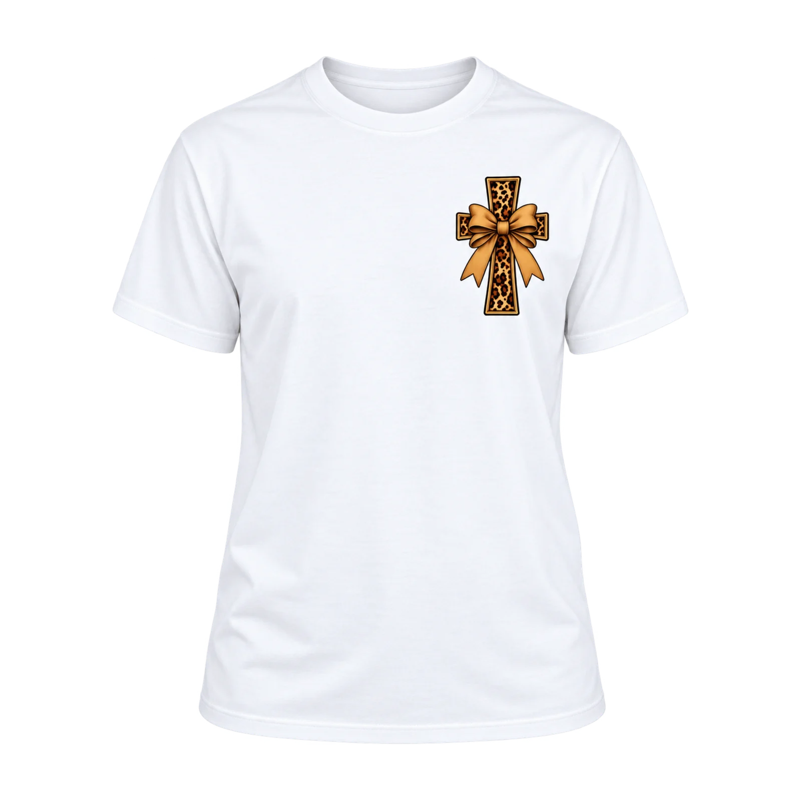 Leopard Print Cross